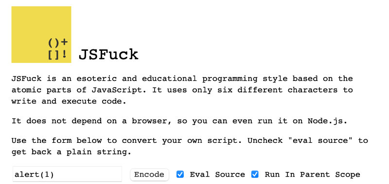 JSFuck