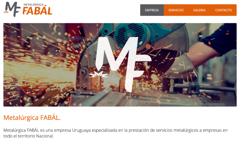 Metarlurgica Fabal V2 Website