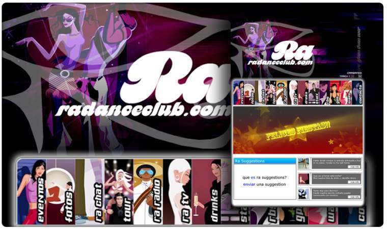 Ra Dance Club V3 Website